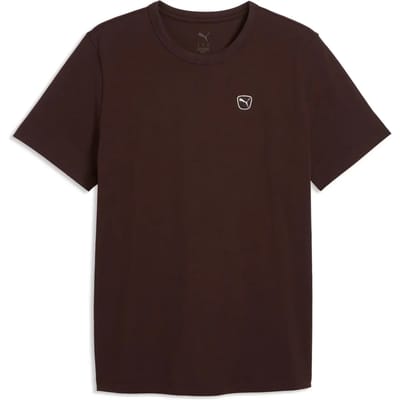 T-shirt met geborduurd embleem Puma