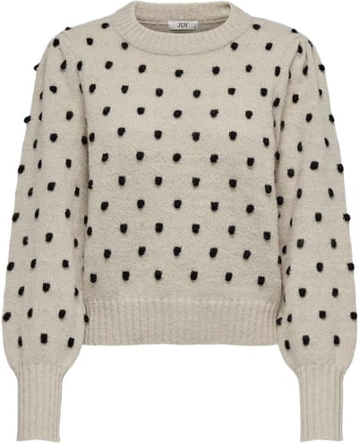 JDY - JDYSIGRID LIFE L/S ON PUFF PULL KNT Dames Trui