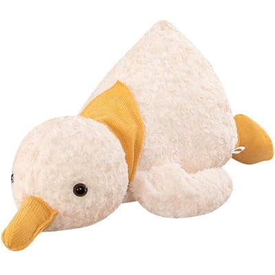 Zacht Pluche Speelgoed Gans Eend Knuffeldier Kawaii Slaapkussen Troostende Pop Kinder Verjaardagscadeau Huisdecoratie white
