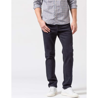 Brax Heren Jeans  Style COOPER DENIM, denim donkerblauw, maat 46/34