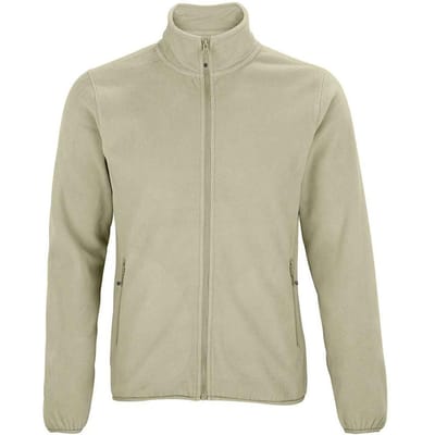 SOLS Heren Factor Gerecycleerd Fleece Jas (Touw)