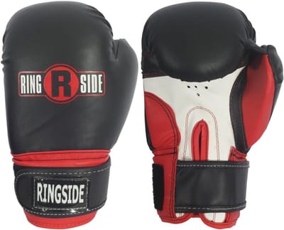 Trainingshandschoenen - Bokshandschoenen Jeugd - Bokstraining Sport - Gegoten Beschermend Schuim - 409 Gram S - Zwart Rood