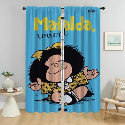 Mafalda Gordijnen Kinderkamer Huis Interieur Gordijnen 2 Stuks Woonkamer Gordijn Tule voor Slaapkamer Shades Scheidingswand Keuken W50xH70cmx2pcs-CL