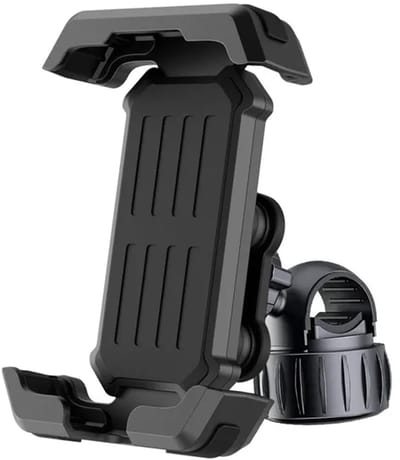 Universele Telefoonhouder Fiets & Motor – 360° Draaibaar – Geschikt voor 5.1–6.8 inch Smartphones