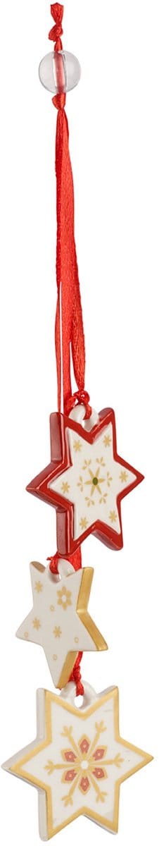 Villeroy & Boch Christmas decoration trio ornament sterren