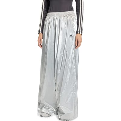 Adidas F50 Tracksuit Bottoms Broeken Dames - Zilver - Maat S (34-36) - Katoen Canvas