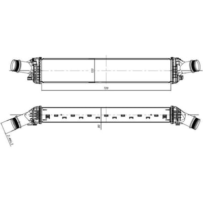 Intercooler NRF 309048