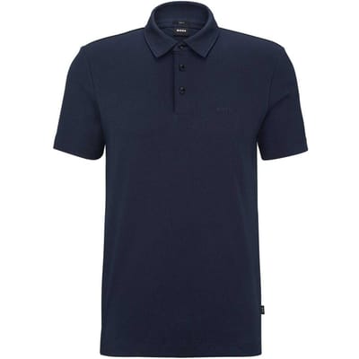 Boss Heren 30 Slim Poloshirt (Donkerblauw)