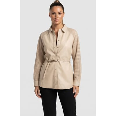DNA Amsterdam Tahira Ivory White Maat: 3 | Blouses Outlet | Dames | Beige