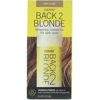 Everpo, Back 2 Blonde, Laque, Neutralisante Pour Racines Foncées, Fixation Instantanée, 113 g