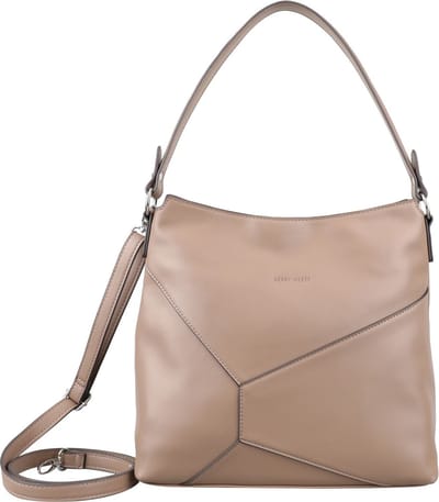 GERRY WEBER schoudertas Piece Of Me Hobo MVZ Taupe Lichtbruin
