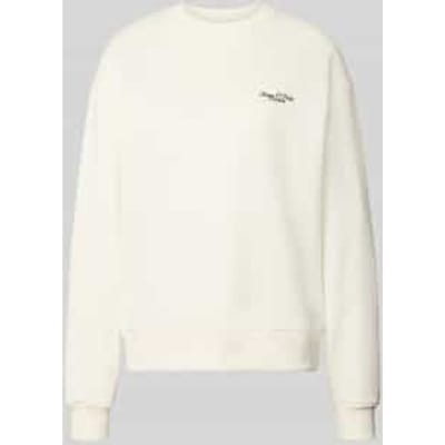 relaxed fit sweatshirt van puur katoen