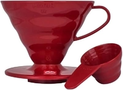 Hario Dripper V60-02 Kunststof - Rood