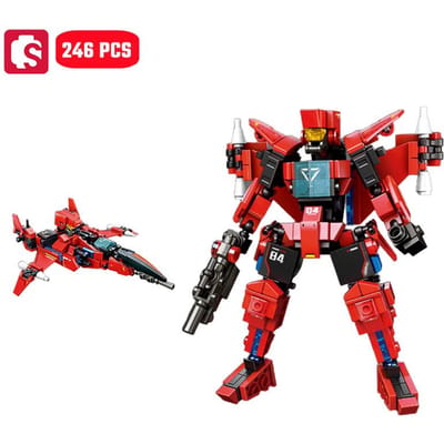 SEMBO Transformeerbare Mech Assemblage Bouwsteen MOC Robot Auto Bouwset Kinderspeelgoed voor Jongens Verjaardagscadeaus no box