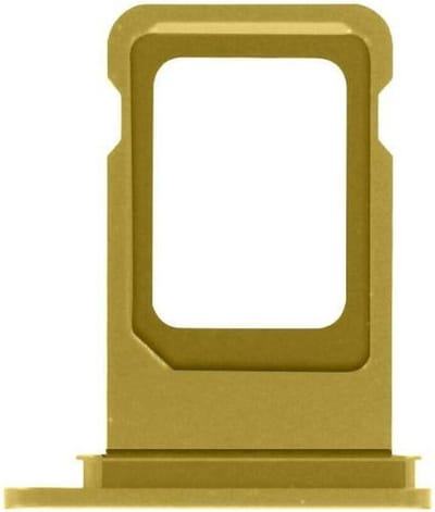 SIM Card Holder Tray for Apple iPhone 11 - Yellow