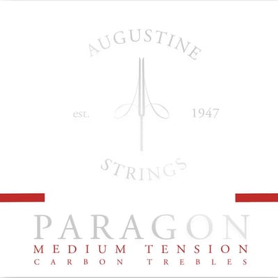 Augustine AU-PARD snarenset voor klassieke gitaar, fluorcarbon, medium tension basses, high tension