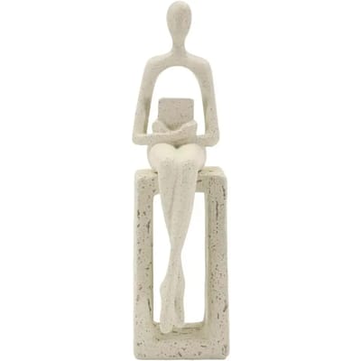 Decoratie Single Stons Figurine Cm 8,5 6,5 24