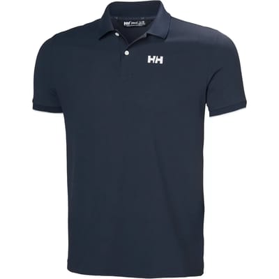Helly Hansen Ocean 2.0 Korte Mouw Poloshirt Blauw S Man