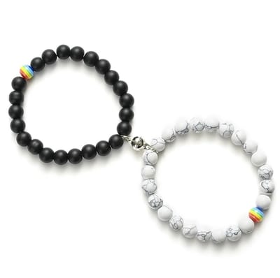 EmmyRovi – Verbindingsarmbanden – Set van 2 – Magneet - Armbanden