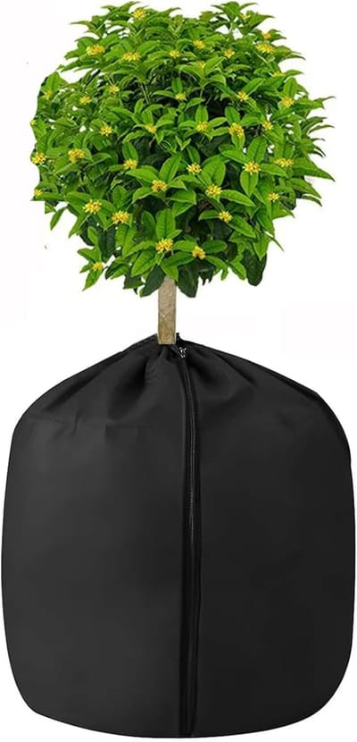 Winterplanten-Hoes Met Rits En Koord - Vorstbescherming Voor Planten - Dikke Aluminium Folie - Bescherming Tegen Vorst, Dieren En Insecten - Voor Bomen, Struiken En Potplanten