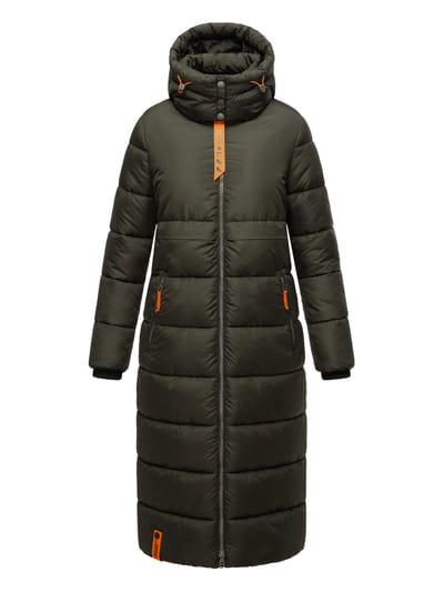 Navahoo dames gewatteerde wintermantel Kristallblume – Warm & Trendy