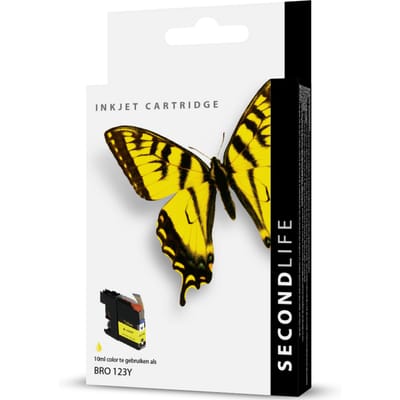 SecondLife - Brother LC 121 / 123 Yellow