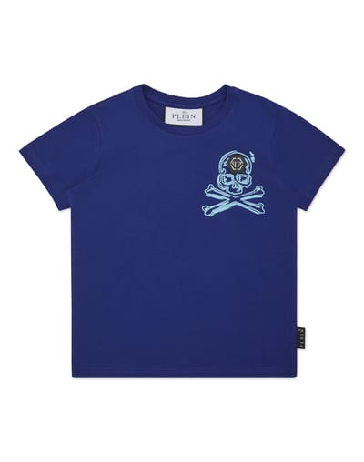 T-Shirt Ronde Hals Ss Skull