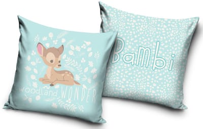 Disney sierkussen Bambi 40 x 40 cm (blauw)