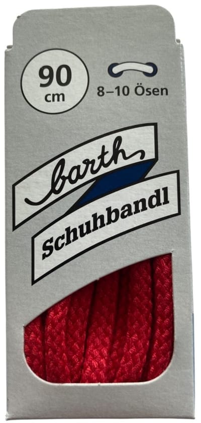 Veters dik rond 90 cm Rood (Barth)
