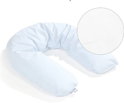 Sloop of hoes voor Fico Standaard kussen (210 x 30 cm) - Katoen - wit