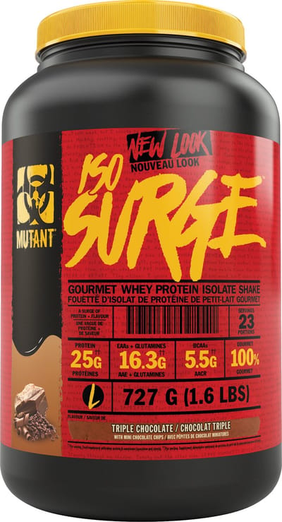 Mutant Mutant Hardcore Iso (1.6lbs) Triple Chocolate - Eiwitten - Wei-eiwit isolaat