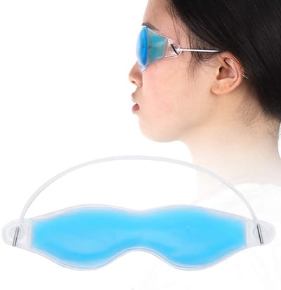 ONF3 - Herbruikbaar slaapmasker - Ogen ontspannen - Warm en koud - Vermoeidheid verlichten - Donkere kringen verminderen - Geschikt voor thuisge...