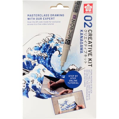 Tekenset Sakura Creative Kit Kanagawa 6 stuks