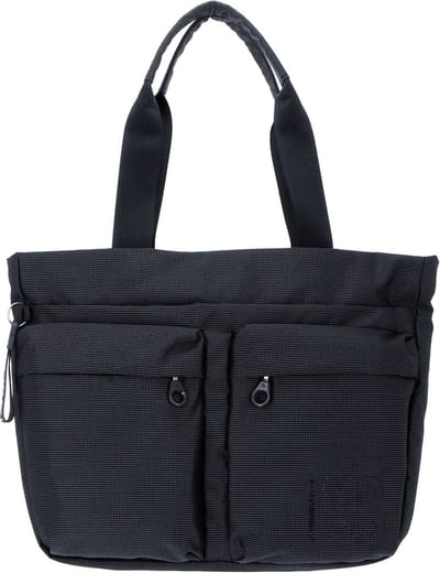 MANDARINA DUCK Schoudertas Laptoptas met laptopvak MD20 Crossover Steel Blauw