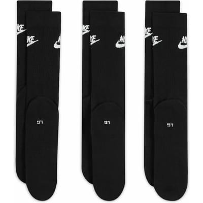 Nike Sportswear Everyday Essential 3 Paar Sportsokken - Zwart | Maat: S-34/38
