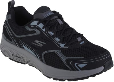 Skechers Go Run Consistent, Mannen, Zwart, Hardloopschoenen, maat: 39,5