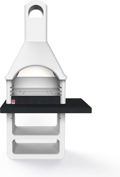 Sarom Fuoco - Betonnen barbecue - Maribor - Houtskool en hout - 114 x 64 x 212,5 cm