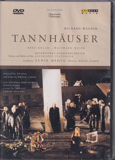 DVD Tannhäuser - Richard Wagner - Bayerisches Staatsorchester, Chorus of the Bayerische Staatsoper en Ballet of the Bayerische Staatsoper o.l.v. Zubin Mehta
