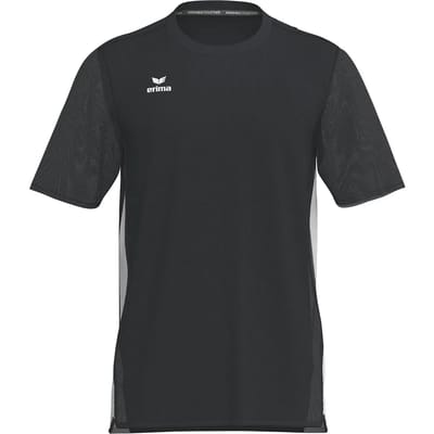Erima T&F Wings Functioneel T-Shirt Kinderen - Zwart / Wit | Maat: 140