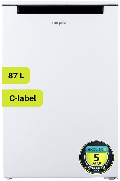 Exquisit GS81-040CW - Vriezer Tafelmodel - 5 Jaar Garantie - Energielabel C - 87 Liter - 4* Vriesgedeelte - Wit