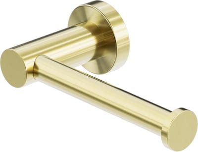 Owen & Finch RVS Toiletrolhouder | Geborsteld Champagne Goud (PVD) | Wandmontage