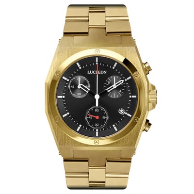 Lerrick Ray Roestvrijstalen Chronograaf Horloge