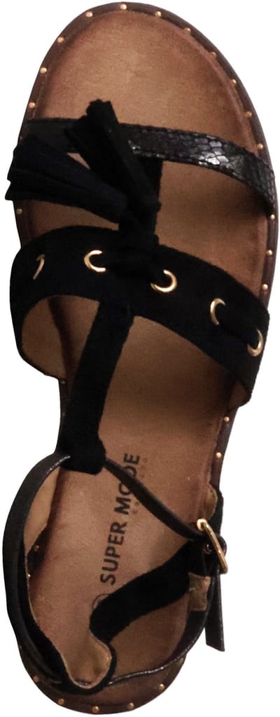 Platte sandalen met bandjes