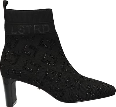 La Strada Enkellaars Zwart Knitted - Damesschoenen - Maat - 37