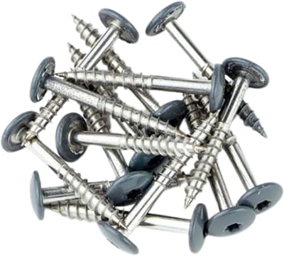 Trespaschroeven RVS 4,8x38 verpakt per 50 stuks antraciet (RAL 7016)