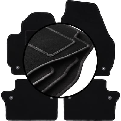 Complete set veloursmatten voor: Volvo S80 II sedan (2006-2016)