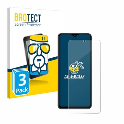 Screenprotector 3 Stuks voor Xiaomi Redmi A3 Beschermglas transparant