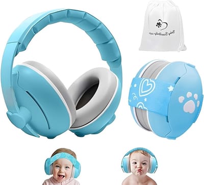 Comfortabele Oorkappen voor Baby's en Peuters tot 4 Jaar - Geluiddempende Earmuffs tegen Gehoorschade - Ideaal voor Kinderen en Veiligheid gecertificeerd
