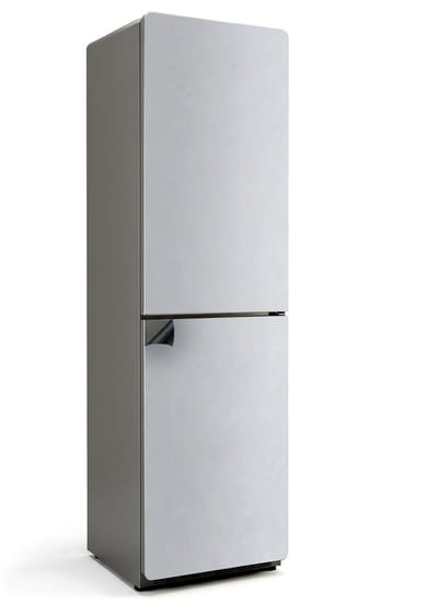 Wallfluent Magnetische Koelkastmat - Wit Koelkast Magneet Sticker - 60 cm x 205 cm - Wit Magnetische Koelkastmat - Decoratieve Koelkastfolie - Decoratieve Koelkast Cover Sticker Magneet - Keuken Decoratie Magneet