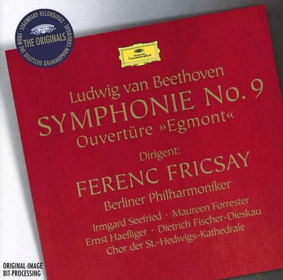 Berliner Philharmoniker, Ferenc Fricsay - Beethoven: Symphonie No. 9 | Ouvertüre Egmont (CD)